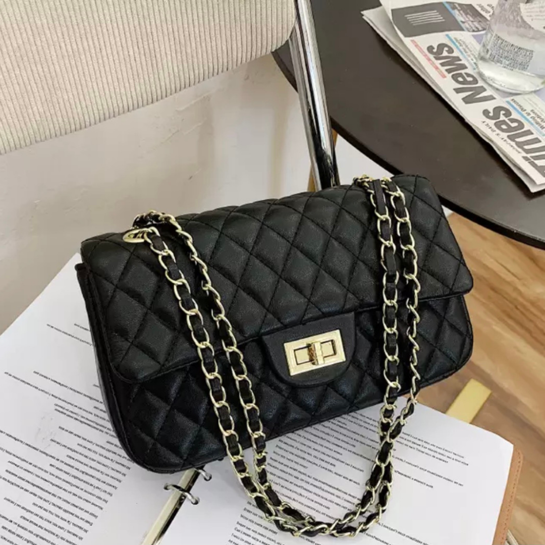 Black Classic "Mia" Bag