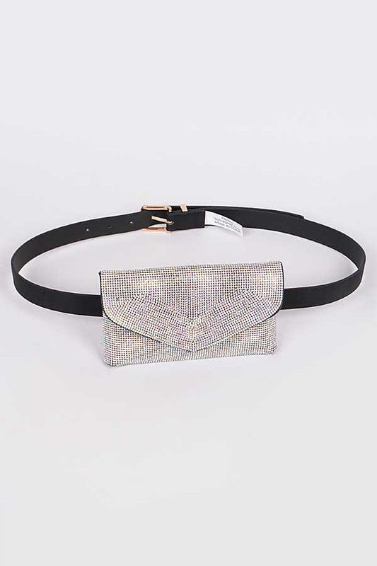 "Ice me Out" Rhinestone fanny pack